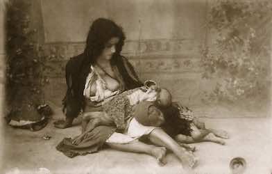 La famine, dans la Mutassarifya, a décimé le tiers de la population majoritairement maronite