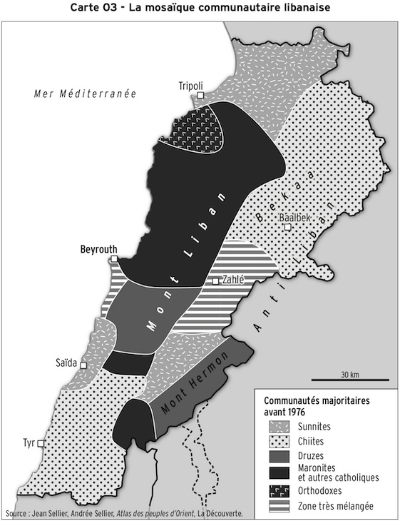 La mosaique communautaire libanaise