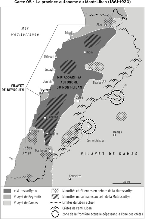 La province autonome du Mont-Liban (1861-1920)