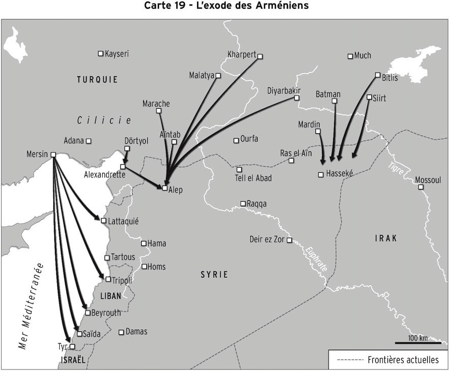 L'exode des Arméniens