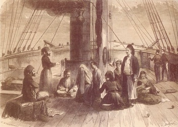 Manquant de plaine et de port, la Mutassarifya va connaitre une émigration massive vers les deux Amériques.