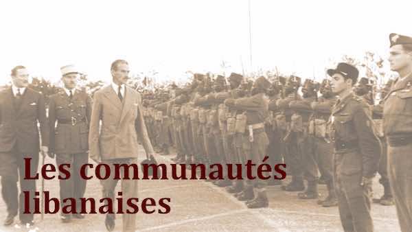 A. Les communautés libanaises